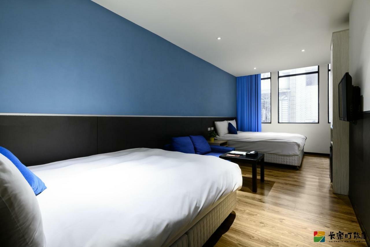 Colormix Hotel & Hostel Taipei Esterno foto